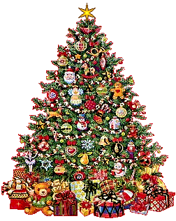 albero di natale luminoso